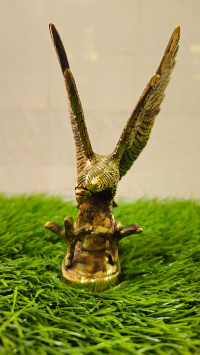 Brass Eagle Statue