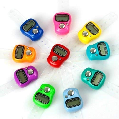 Mini Hand Tally Counter Finger Ring Digital Electronic Head Count,Japa Counter