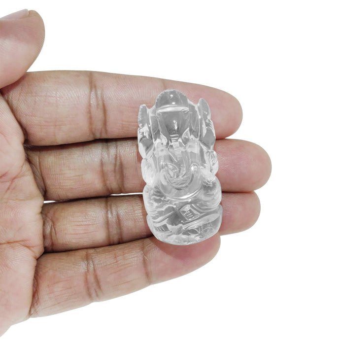 Crystal (Sphatik) Ganesha
