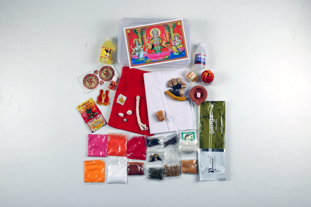 Diwali Lakshmi Puja Kit, 31 Pooja Ingredients for Diwali Puja, All in one Pooja