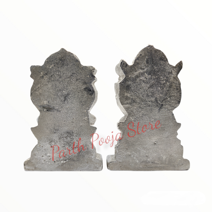 Parad (mercury) Lakshmi Ganesh Statue