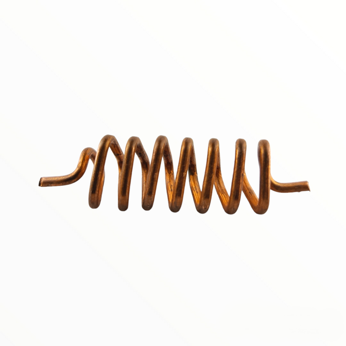 Vastu Copper Triangular Anticlockwise Spring Used to Boost of The Fire Energy Field.