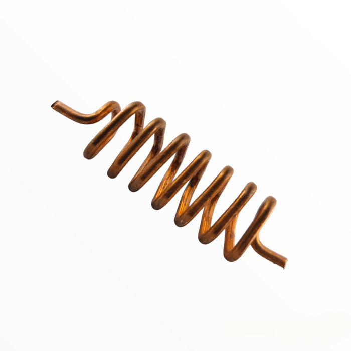 Vastu Copper Triangular Anticlockwise Spring Used to Boost of The Fire Energy Field.