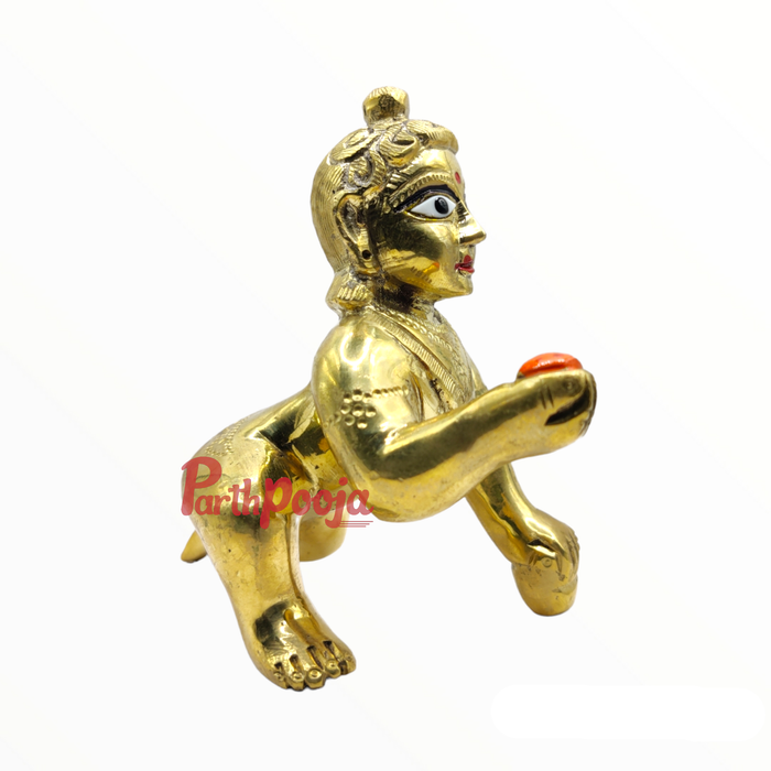 Brass Laddu Gopal