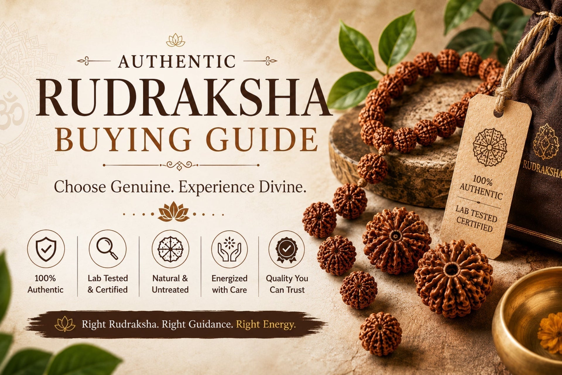 How to Identify an Original Rudraksha Online: A Complete Guide for Devotees