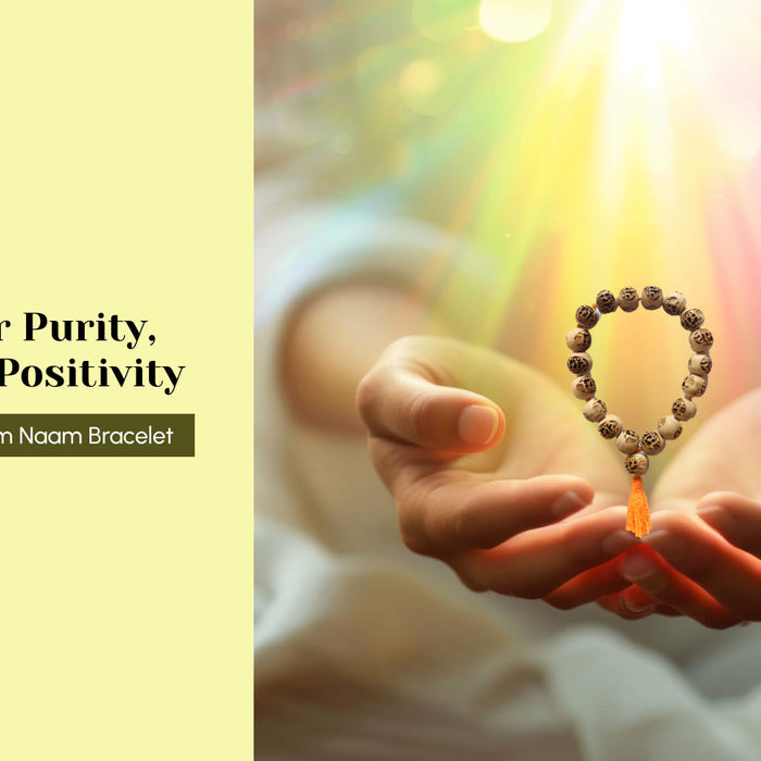 Ram Ram Naam Tulsi Bracelet – Divine Purity, Positivity & Protection