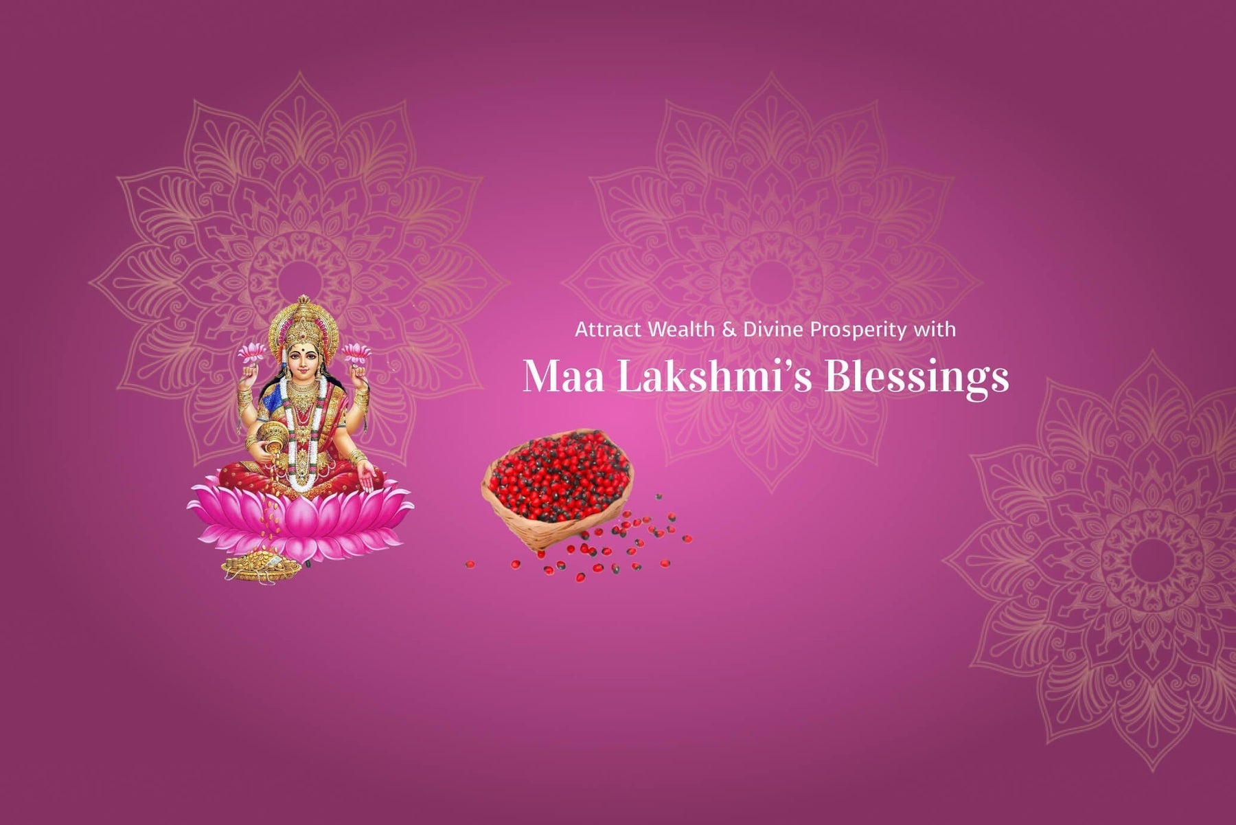 Red Gunja Seeds (Laal Chirmi Beej) – Maa Lakshmi’s Blessings for Wealth, Prosperity & Protection