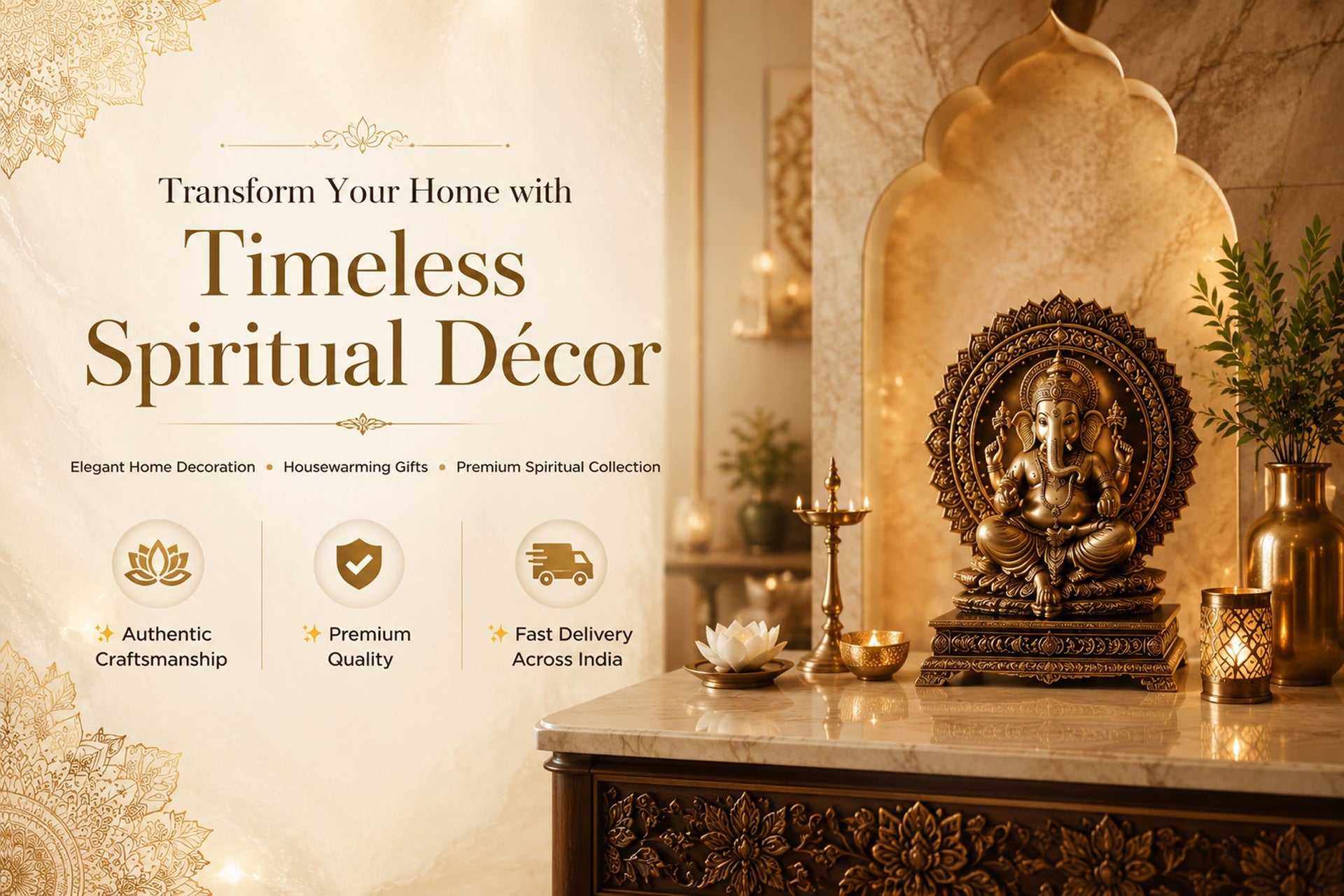 Create a Home That Reflects Peace, Positivity & Timeless Elegance