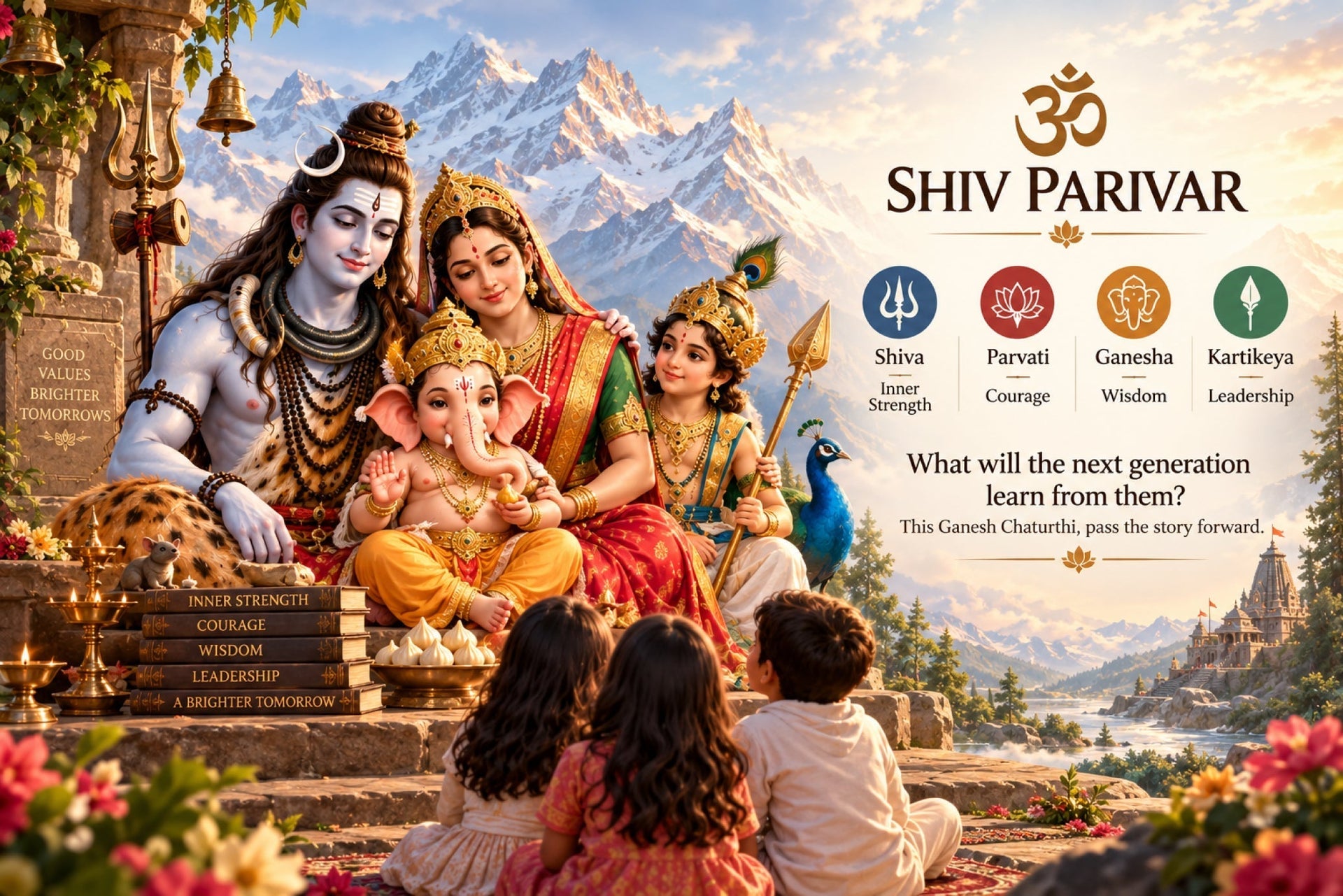 What Can the Next Generation Learn From Shiv Parivar This Ganesh Chaturthi?