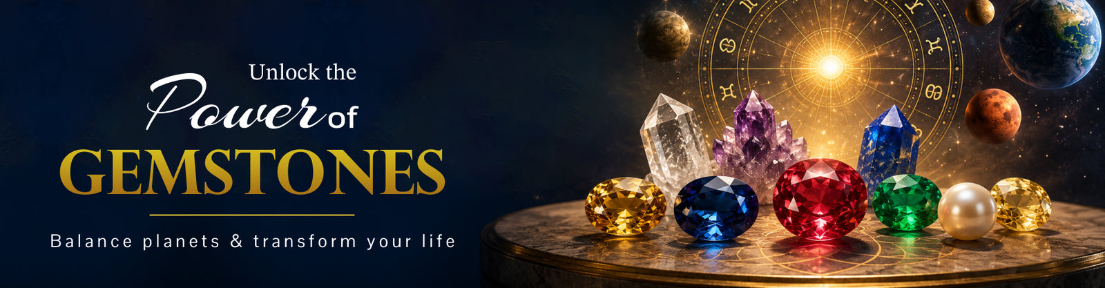 Gemstone Guide - Meaning, Astrology Benefits, How to Choose & Identify Real Stones