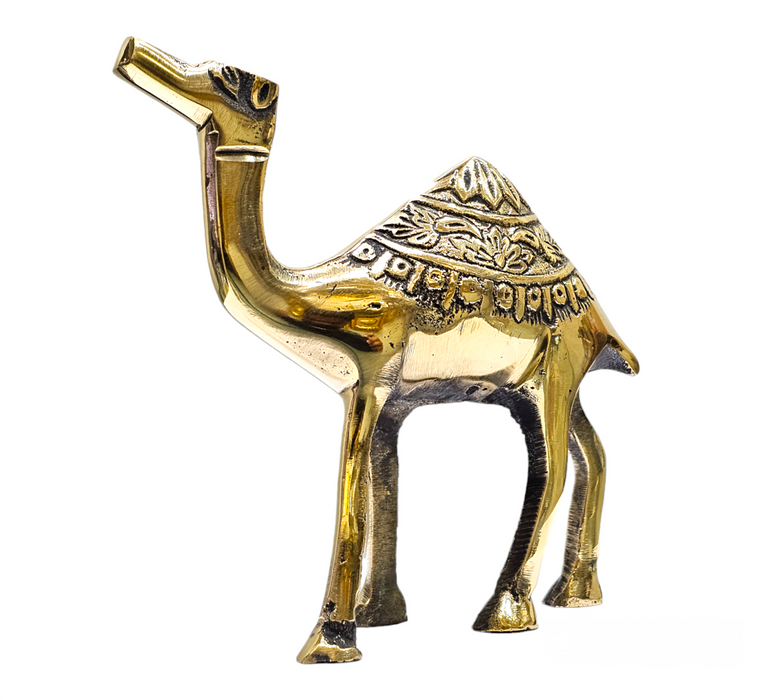 Brass Camel Statue