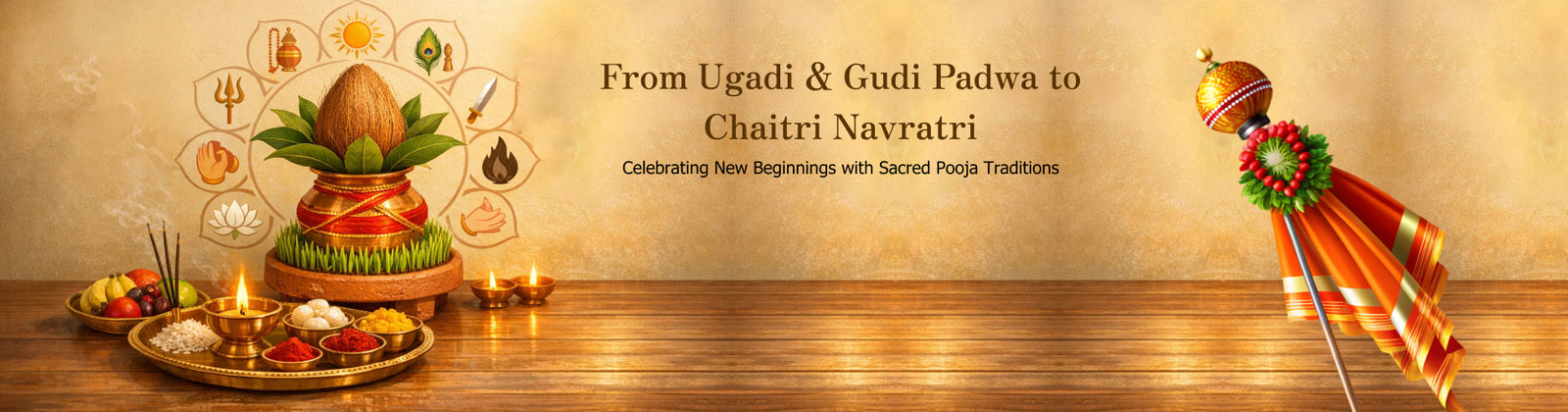 From Ugadi & Gudi Padwa to Chaitri Navratri - Beginnings with Sacred Pooja Traditions