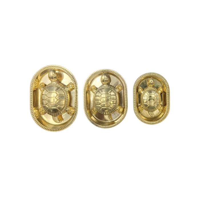 Vastu Feng Shui Brass Turtle For Good Luck (Vastu Kachua/Tortoise)