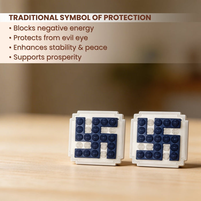 Swastik Pyramid 2.5'' Pair For Vastu Remedies