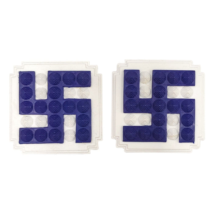 Swastik Pyramid 2.5'' Pair For Vastu Remedies