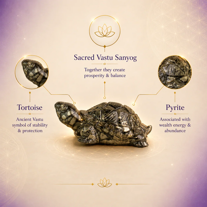 Vastu Pyrite Tortoise (Kachhua)