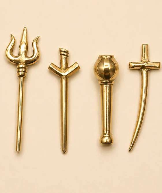 Brass Ashta Digpal Shastra Set (Pack of 8) | Vastu Protection Idols for Home & Temple  Create discription for this product