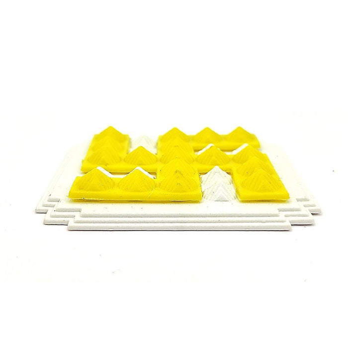 Yellow Swastik Pyramid 2.5'' Pair For Vastu Remedies