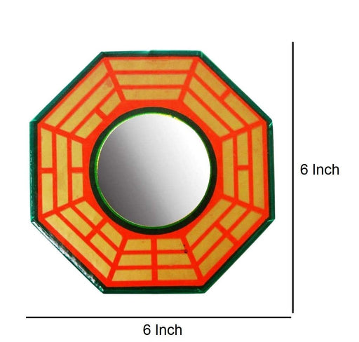 Feng Shui Chinese Convex Vastu Bagua(Pa Kua) Mirror