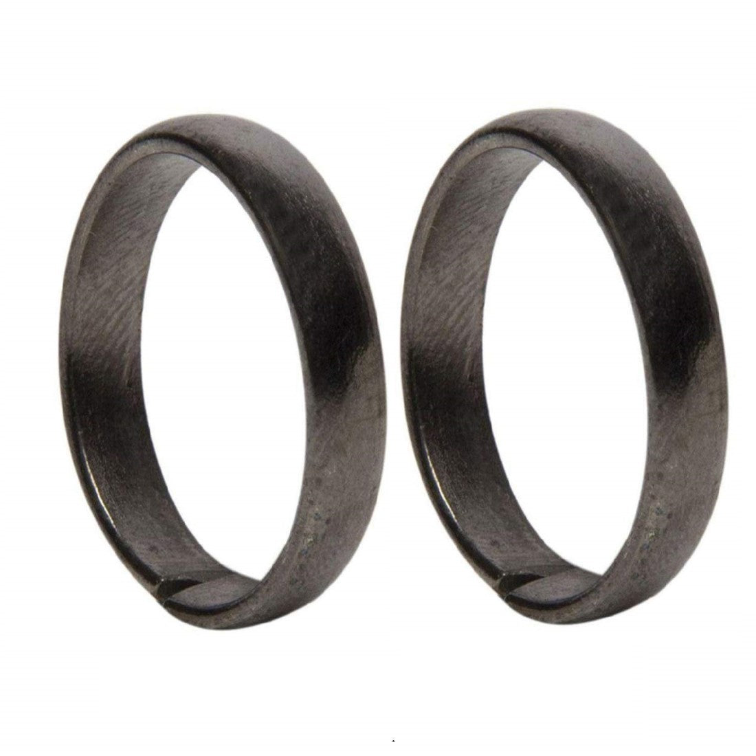 Pure Iron Ring Saturn Shani Challa Real Black Horse Shoe Adjustable Ring  for Men and Women for Good Luck/Evil Energy(Kale Ghode ki Naal Ki Ring) Set  of 5|Amazon.com