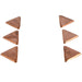 Pyramid Plastic Pyra Strip Yantra (16 cm x 5 cm x 3 cm, White)