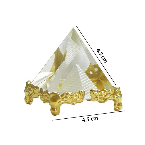 Feng Shui Crystal Pyramid For Positive Energy And Vastu Correction.Good Luck & Prosperity