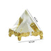 Feng Shui Crystal Pyramid For Positive Energy And Vastu Correction.Good Luck & Prosperity