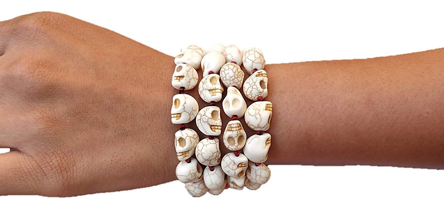 Carved Stone Skull - Narmund Mala