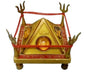 Baglamukhi Raksha Kavach Chowki Yantra Pyramid for Protection Bagla Mukhi Ashdhatu Home Temple