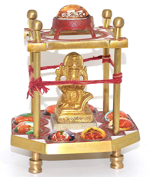 Sri Ashtavinayak ( Eight Ganesha ) Yantra Chowki