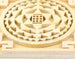 Sevan/Shreeparni Wood Kuber Yantra for Health Wealth Home/Office (6 * 6 Inch)