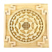 Sevan/Shreeparni Wood Kuber Yantra for Health Wealth Home/Office (6 * 6 Inch)