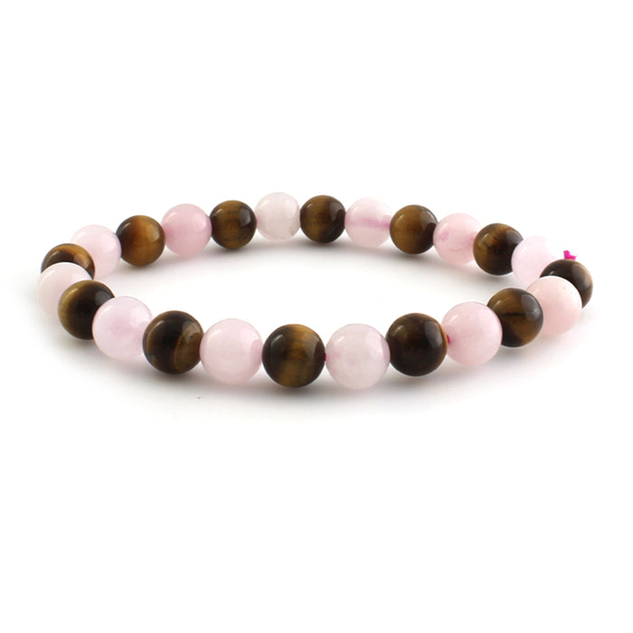 Rodessa Rose Quartz Buddha Prayer Beads 108 Mala Beaded Necklace Stret –  Jodora Inc