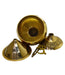 Pure Brass Handicraft Om & Swastik Designed Diya