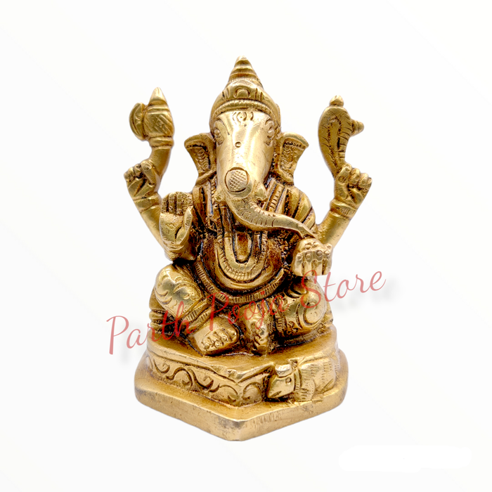 Brass Ganesh Idol
