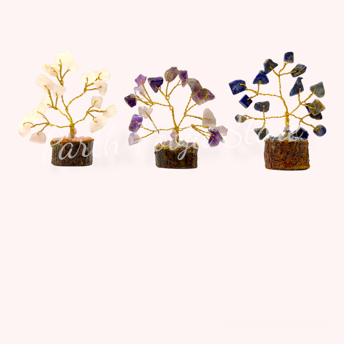 Mini Natural Crystal Trees — Parthpooja
