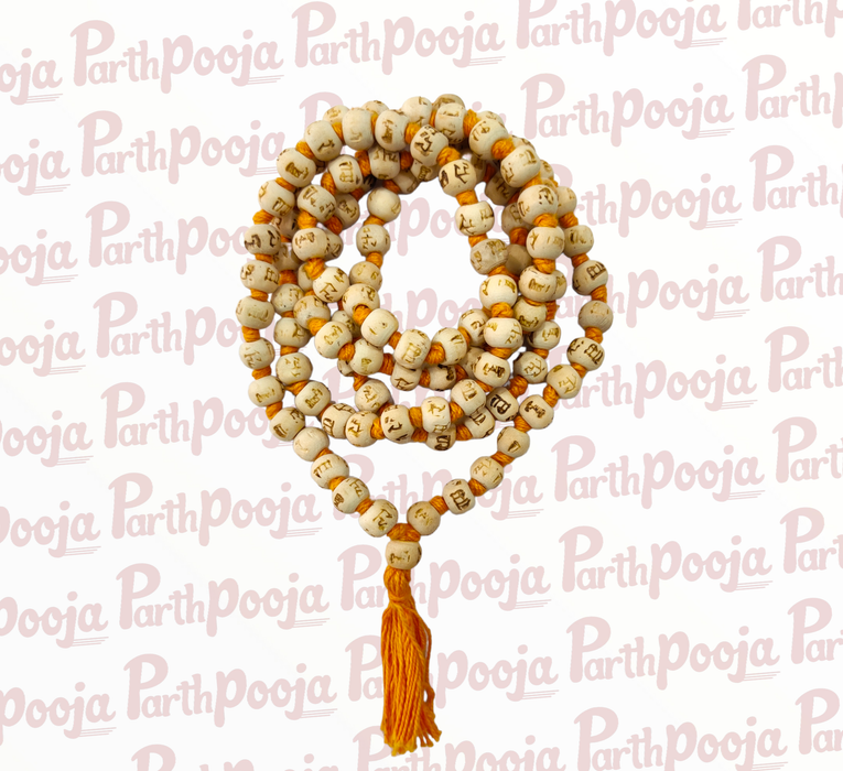 Tulsi mala Beads Holy Basil Japa mala Ram mala 108+1 Prayer Beads Energized for Chanting Mantra