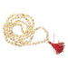 White Gunja Mala for Home Puja 108 Beads