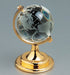 Feng Shui Crystal Globe With Golden Stand For Good Luck