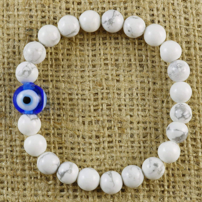 Blue Evil Eye Bracelet - Miner Deng Handmade Jewelry