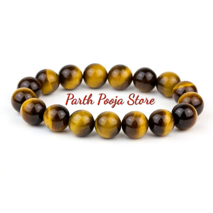 Natural Tiger Eye Gemstone Bracelet